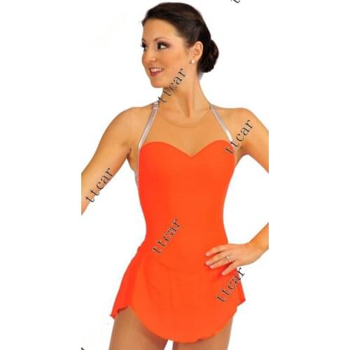 Girls Ice Skating Dresses Graceful New Brand Figure Skating Dresses For Competition DR4194