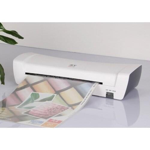 Professional Thermal Office Hot Cold Laminator Machine for A4 Document Photo XXUC