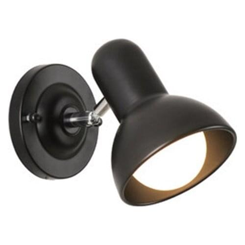 Industrial Loft Style LED Wall Light Iron Adjust Bedside Wall Lamp Simple Modern Wall Sconce Indoor Lighting Lampara Pared