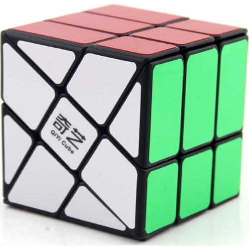 QiYi Windmill Professional Magic Cube Speed Puzzle Adults Childrens Puzzle Fun Quick Twist And Smooth Puzzle Game Cubo Magico