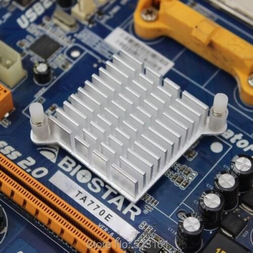 1PCS Northbridge Heat sink 40*40*13mm Mini IC Cooling Cooler Aluminum Heatsink