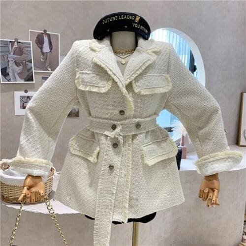 Женские твидовые пальто Toheliy China At AliExpress