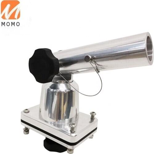 OM100 Quality Anodised Aluminium T-Top Outrigger Top Bases Mounts marine fishing outrigger top mount