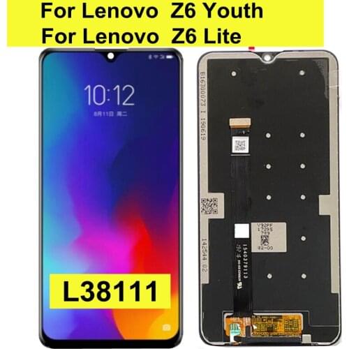 6.3inch For Lenovo Z6 lite L38111 LCD Display Touch Screen Digitizer Assembly replace Z6 Youth lcd for Lenovo Z6 Lite LCD
