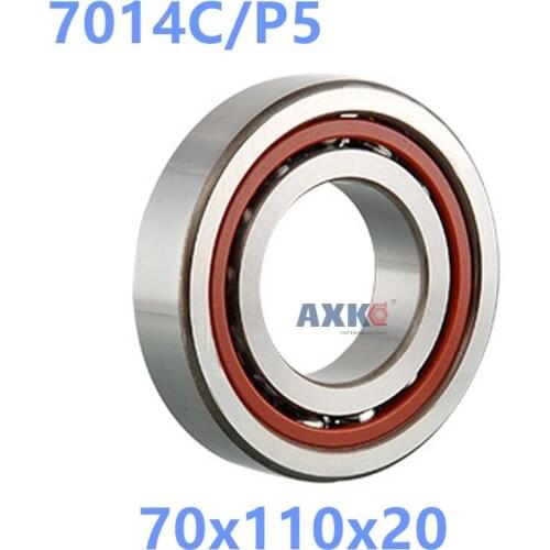 Spindle Bearings Contact KOYO NSK 1pcs AXK Steel Ra 0.2 Inc ABEC-5 Ask 7014 7014C 70x110x20 Angular -- 20cm X 10cm (7.87in