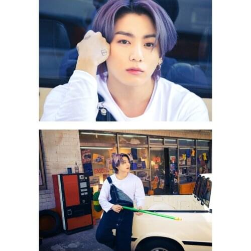 2PCS KPOP Bangtan Boys Butter Poster Wall Stickers JUNG KOOK V JIMIN JIN SUGA RM J-HOPE Fans Collection