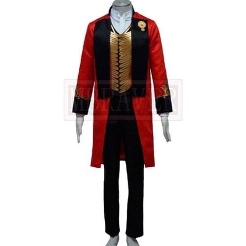2018 The Greatest Showman P.T. Barnum Cosplay Costume Custom Made Any Size With Hat
