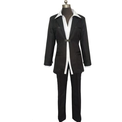 2020 Final Fantasy 7 Remake Reno Costume FF Cosplay Uniform Game Outfit Halloween Carnival Costume Men Women