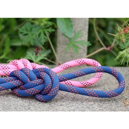 8MM Rock Climbing Dynamic Rope With CE Certificated 50M/Roll