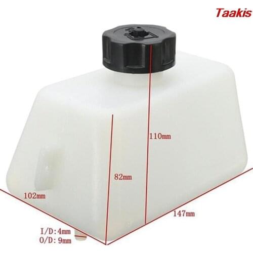 1pc White Plastic Motorcycle Petrol Fuel Tank For Mini Motor Dirt Bike Dirtbike Filter 1L Motorcycles Accessories