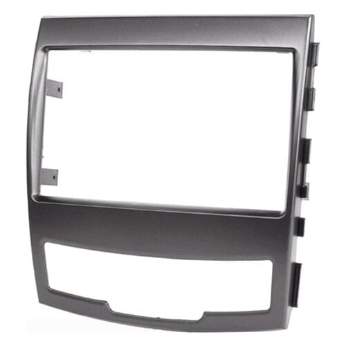 For Ssangyong Actyon 2011-2013 Car Interior Dashboard Audio Navigation DVD Trim Cover Plate CD Frame Garnish Refit Bracket