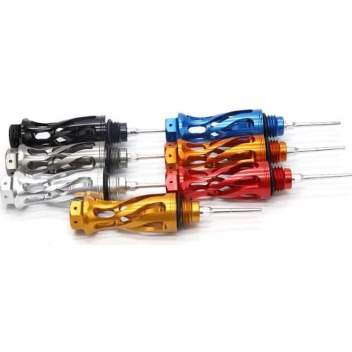 For Yamaha BWS X R 125/ CYGNUS 125 / KYMCO 125 CNC Engine Oil Tank Dipstick Level Gauge Motorcycle Scooter Accessories Aluminum