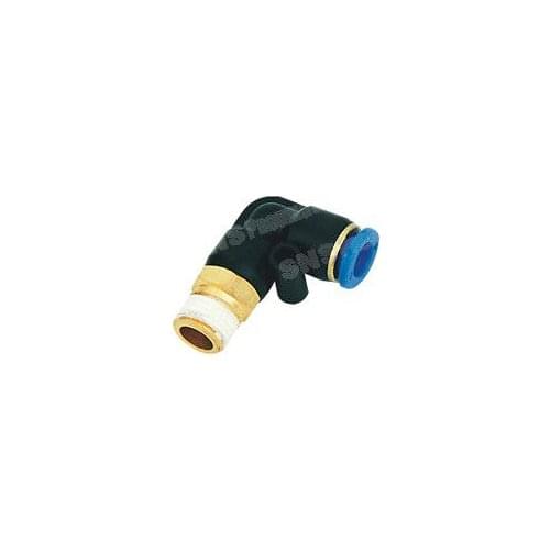 Elbow male fitting SPL4-M5 M5 to 4mm fittings SNS pneumatic couple air connector brass High Quality Air-powered Parts