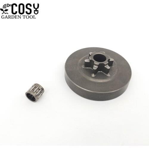 3/8 6T Clutch Drum Sprocket Bearing Kit For Zenoah Komatsu Type G3800 Chain saw & Chinese Chainsaw 3800 38cc Replacement Part