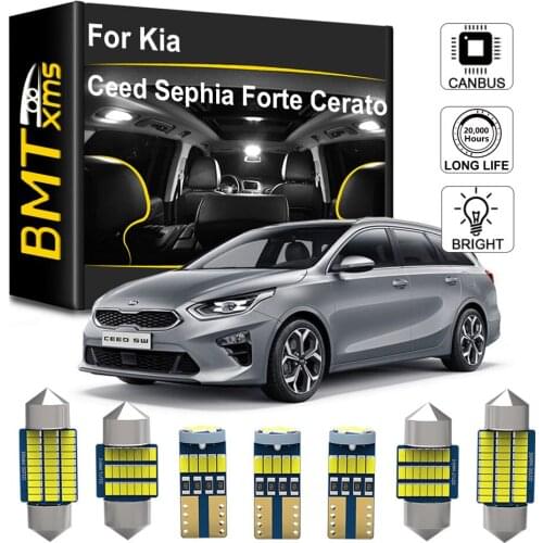 BMTxms For KIA Sephia Mentor Timor Spectra Forte K3 Cerato CEED JD GT SW 2006 2007 2008 2009 2010-2020 ​Canbus LED Interior Lamp