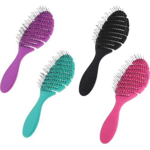 Anti-static Scalp Massage Hair Brush Comb For Curly Straight Hair
