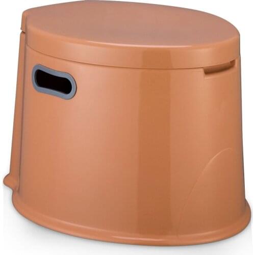 Portable Toilet Potty Commode Flush for the Elderly Travel Camping Hiking Outdoor Assists Disabled Elderly or Handicapped