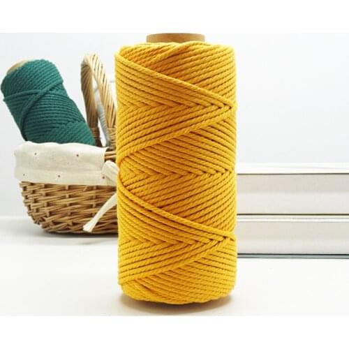 New 4MM Macrame Cord ,cotton Cord,craft Cord Rope,macrame Rope for Macrame Supplies,wall Hanging,plant Hangers Cotton Cord 4mm