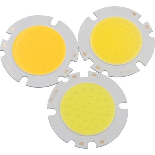 1pcs 5pcs 10pcs epistar chips round COB LED doide Light Source Module 10W 300m 1000lm COB Warn Nature White for downlight