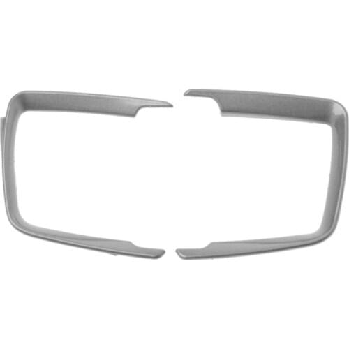 2x ABS Headlight Switch Frame Trim Adjustment Sticker for bmw F30 F31 F32 F34 3 4