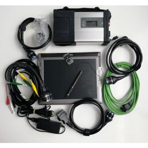 Automotivo Repair Diagnostic tool and Scanner LE1700 Tablet PC used laptop+480GB mini SSD+MB Star C5 SD connect 5 compact 5