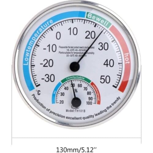Household Analog Thermometer Hygrometer Temperature Humidity Monitor Meter Gauge