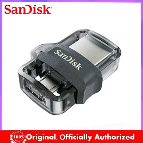 Original Sandisk SDDD3 Extreme high speed 150M/S PenDrive 32GB OTG USB3.0 128GB Dual OTG USB Flash Drive 64GB Pen Drive 16GB