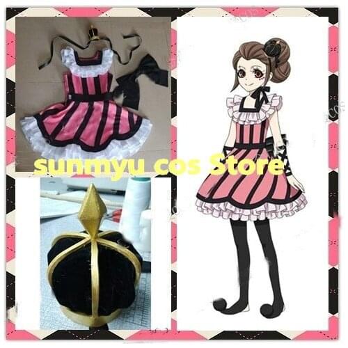 Black Butler circus Wendy dress clothes Cosplay Costume,Custom Size Halloween