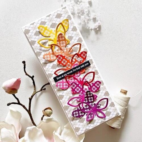 New Butterfly decoration metal Cutting Dies Stencils DIY Scrapbooking Paper/photo Cards Embossing Dies