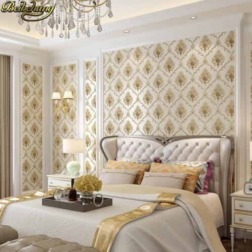 Beibehang Modern European Wall papers Home Decor embossed 3D Wallpaper Roll wallpapers for living room decoration home painting