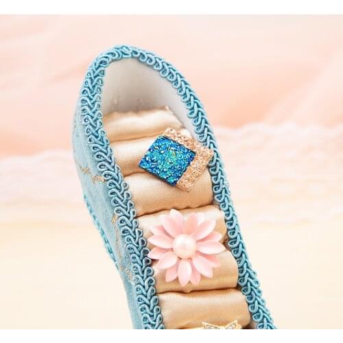High Heel Jewelry Stand for Wedding Rings Organizer Jewelry Storage, Perfect