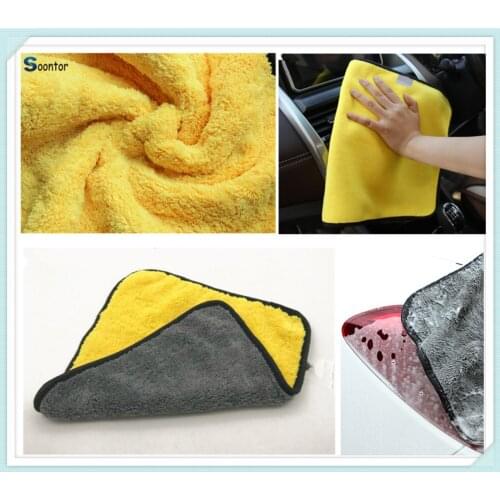 1pcs Car care polishing wash towel fiber cleaning cloth for Kia Soul Forte5 Cadenza Telluride Pro Venga