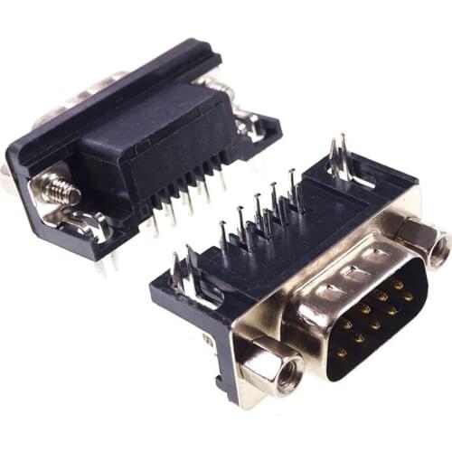 D-sub connector DRB Type black insulator Rohs free shipping 1000pcs by UPS