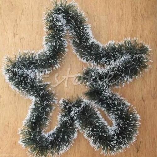 Christmas Decoration Xmas Tree Party Hanging Fancy Garland Ribbon String Hot Sale