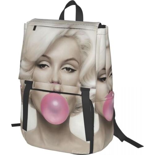 Marilyn Monroe Backpack for Girls Boys Travel RucksackBackpacks for Teenage school bag