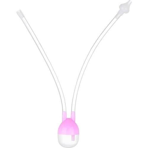 Baby Mouth Suction Nasal Aspirator Baby Nose Cleaner Newborn Anti-Countercurrent Nasal Congestion Duct Type Nasal Aspirator