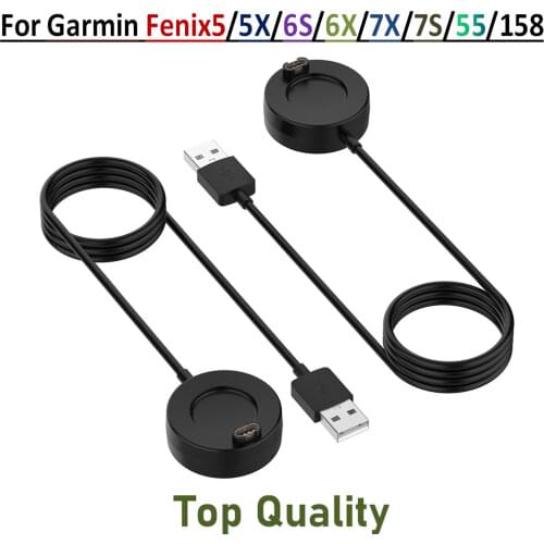 Bracelet Fast Charger for Garmin Forerunner55/158 /945 LTE Watch Charging Data Cradle adapter for Garmin Fenix5/5X/6S/6X Cable