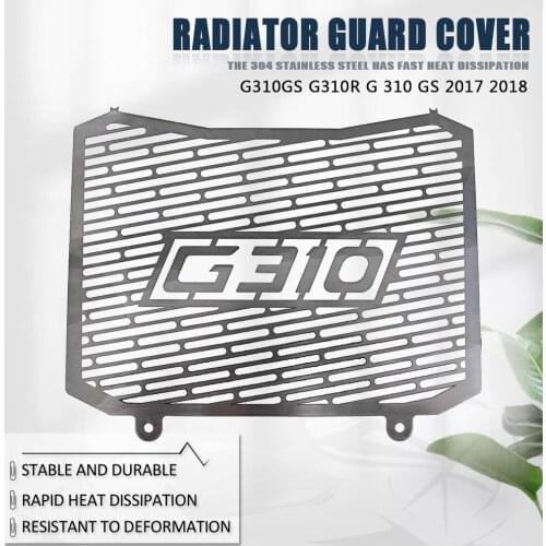Motorcycle Stainless Steel Radiator Protector Guard Grill Cover Cooled Protector Cover For G310GS G310R G 310 GS 2017 2018 17 18