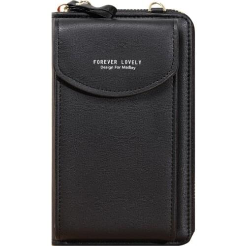 2021 Women Wallet Famous Brand Cell Phone Bags Big Card Holders Handbag Purse Clutch Messenger Shoulder Long Straps Dropshipping