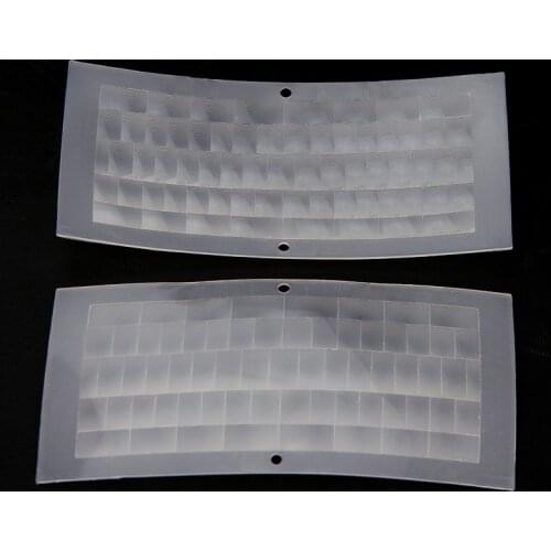 10PCS Optical PIR HDPE Human body Infrared Induction Fresnel Lens Focal Length Far Sensing Distance