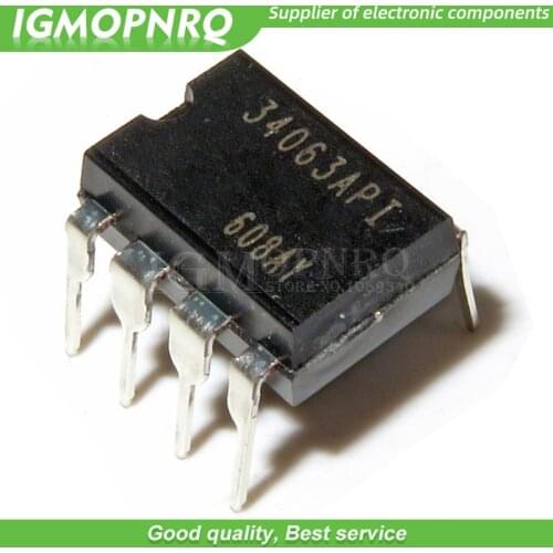 10PCS MC34063API DIP8 MC34063AP1 DIP MC34063 34063API DIP-8