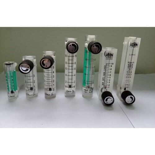 3/5/10/25L/Min Air Oxygen Gas flow meter sensor flowmeter caudalimetro counter indicator O2 oxigen gas meter flow device switch