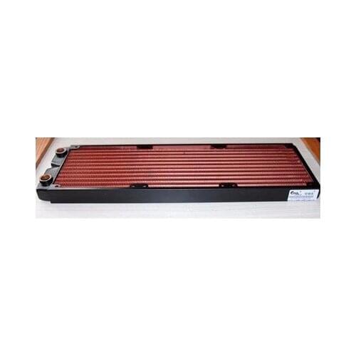 360mm Full Red Copper Water Cooled Row Heat Exchanger Koolance Liquid-cooled Computer Cooling Radiators