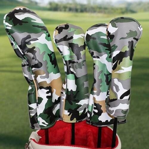 4x Golf Wood Head Covers No. 1 3 5 7 Driver Headcover 400cc Fairway Woods Sleeve