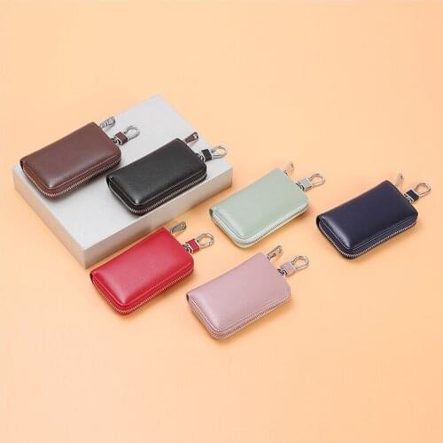 Large Capacity card wallet key chain Mens And Womens Universal Storage Bag Household Key coin Purse card holder