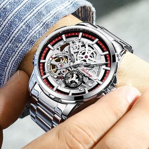 Switzerland Luxury Waterproof Automatic Men Women Mechanical Watch Auto Date Full Steel Business Top Brand Man Watches 2021