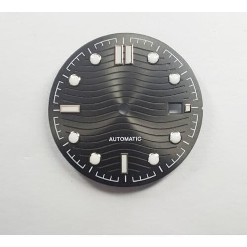 31mm dial watch parts sterile dial ultra luminous dial suitable for ETA 2836 2824 Pearl DG 2813 Miyota 8215 movement NO.7
