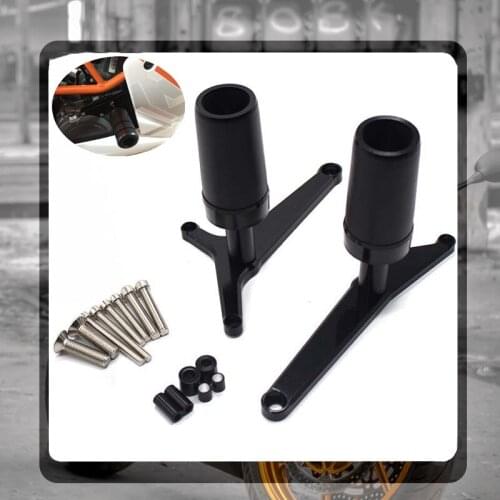 For RC 390 2014-2020 2019 2018 2017 RC390 Motorcycle CNC Falling Protection Frame Slider Fairing Guard Anti Crash Pad Protector