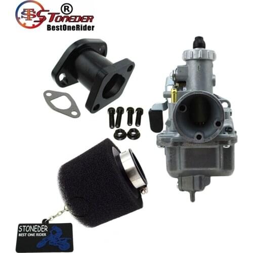 STONEDER Racing Genuine Mikuni VM22-3847 Mainfold Air Filter M6 Screw Bolts For Predator 212cc GX200 196cc Clones Mini Bike Kart