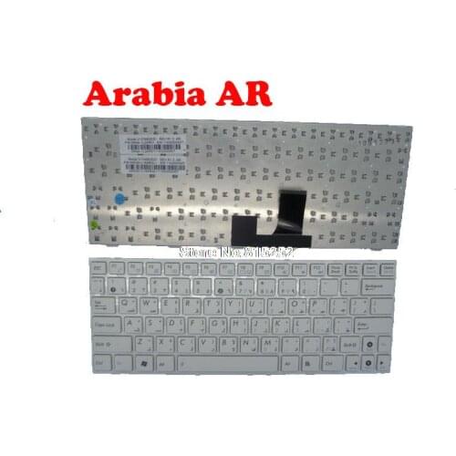 Laptop Keyboard For ASUS EPC T101MT 1005HA 1008PE 1002HA With White Frame AR Arabia V103662ES1 0KNA-1L2AR01 04GOA1L1KAR00-1